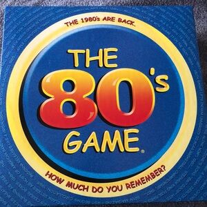 The 80's Game Trivia Board Game